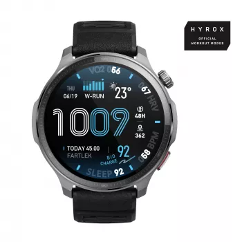 Amazfit Balance 2 XT viedpulkstenis ar 3.81 cm (1.5 collu) AMOLED displeju, 480 x 480 pikseļi, melns, GPS, Wi-Fi