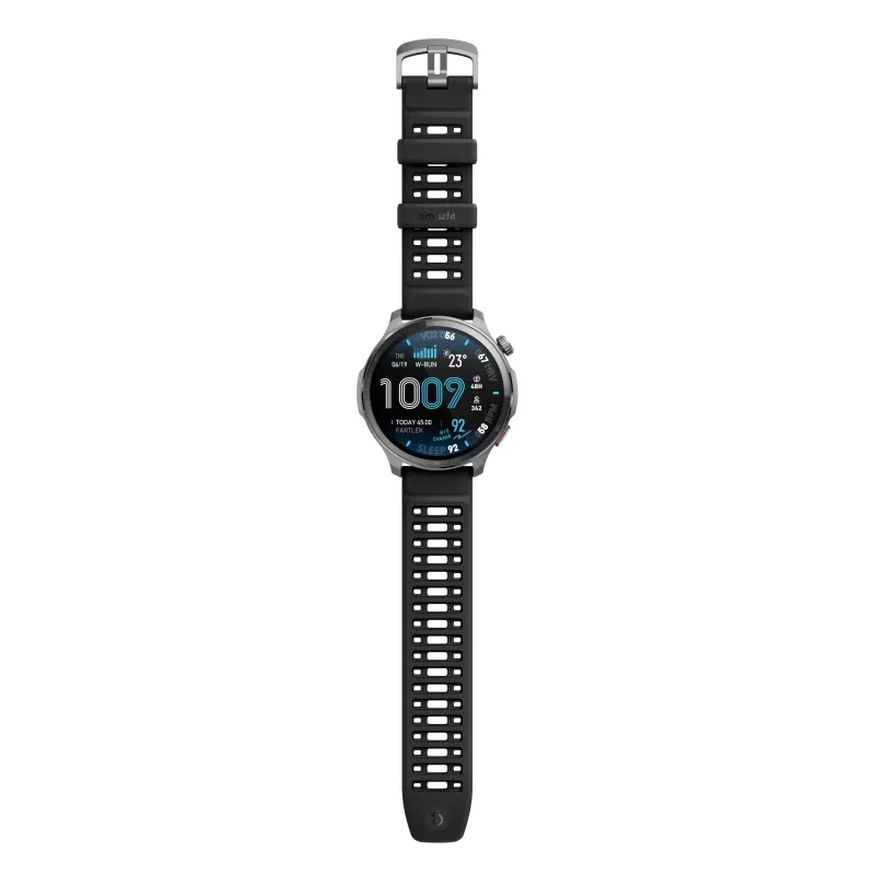 Amazfit Balance 2 XT viedpulkstenis ar 3.81 cm (1.5 collu) AMOLED displeju, 480 x 480 pikseļi, melns, GPS, Wi-Fi