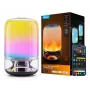 Galdiņa lampa Govee H6020 Table Lamp 2 Pro Sound by JBL — RGBIC + Silta balta, 600 lm, Wi‑Fi & Bluetooth, 5200 mAh