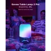 Galdiņa lampa Govee H6020 Table Lamp 2 Pro Sound by JBL — RGBIC + Silta balta, 600 lm, Wi‑Fi & Bluetooth, 5200 mAh