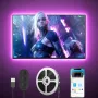 LED fona apgaismojuma lente Govee H6178 RGB 46–60 collu televizoriem, modelis H61780A1