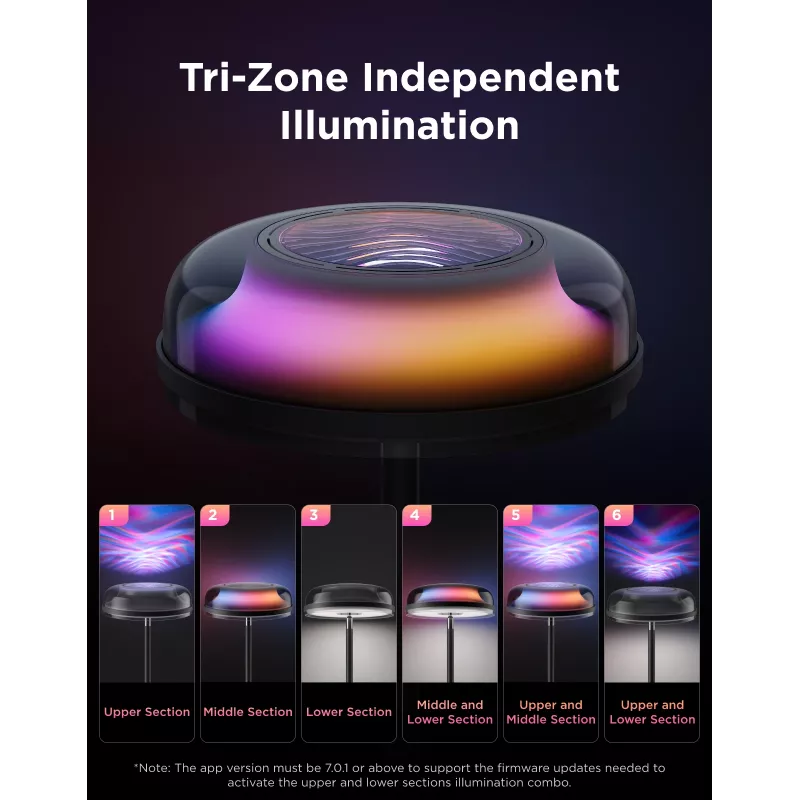 Grīdas lampa Govee H60B0311 RGBWW 1000 lm Wi‑Fi Bluetooth