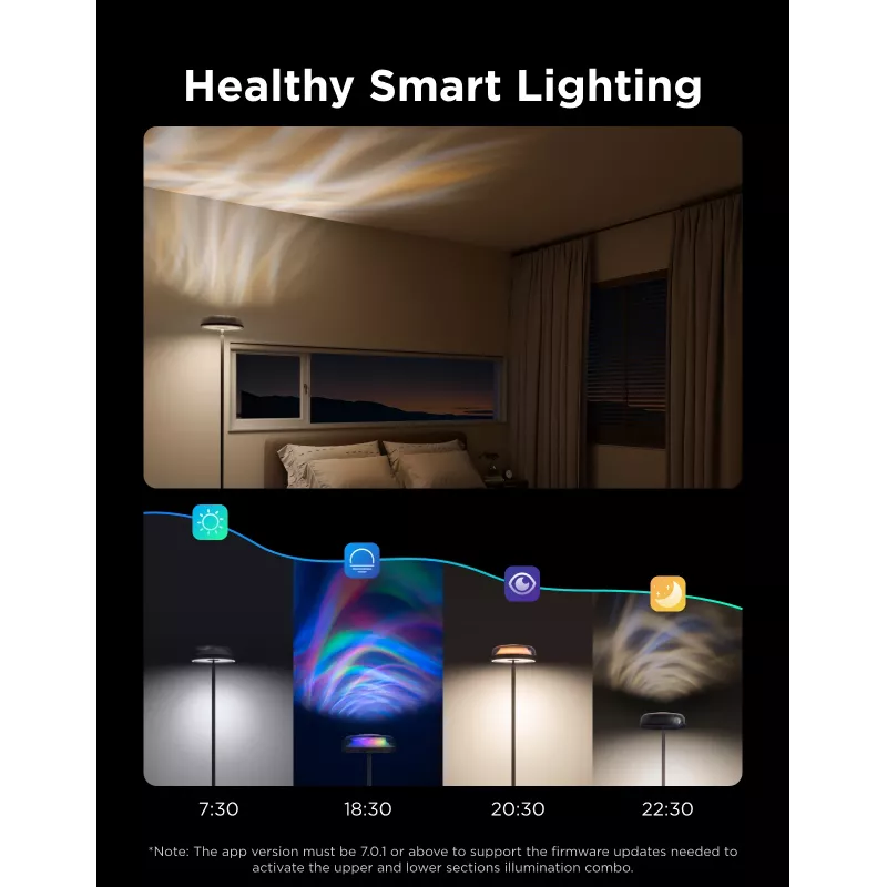 Grīdas lampa Govee H60B0311 RGBWW 1000 lm Wi‑Fi Bluetooth