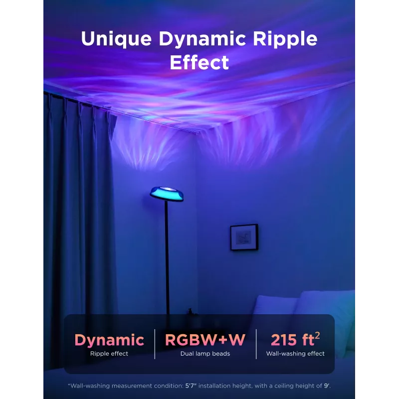 Grīdas lampa Govee H60B0311 RGBWW 1000 lm Wi‑Fi Bluetooth