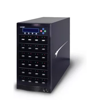 iStorage Kanguru U2D2-23 USB zibatmiņu dublikators, 23 kopijas vienlaicīgi, melns