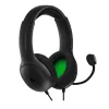 PDP LVL50 Vadu Stereo Austiņas XBSX, Vadu, Spēļu, Austiņas, Melna