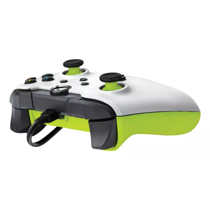 PDP vadu kontrolieris Electric White — Xbox Series X|S, Xbox One, Xbox, Windows 10/11