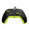 Vadu PDP Fuse Carbon spēļu kontrolieris Electric Black Xbox Series X|S, Xbox One un Windows — USB-C, 2.43 m kabelis, D-pad, Menu/Share/View pogas
