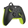 Vadu PDP Fuse Carbon spēļu kontrolieris Electric Black Xbox Series X|S, Xbox One un Windows — USB-C, 2.43 m kabelis, D-pad, Menu/Share/View pogas