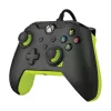 Vadu PDP Fuse Carbon spēļu kontrolieris Electric Black Xbox Series X|S, Xbox One un Windows — USB-C, 2.43 m kabelis, D-pad, Menu/Share/View pogas