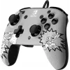 PDP REMATCH Comic Attack vadu spēļu kontrolieris Nintendo Switch, Switch OLED, melns/pelēks/balts