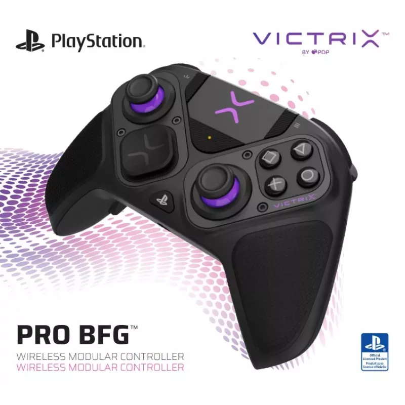 PDP Victrix Pro BFG kontrolieris PlayStation 5, PlayStation 4 un Windows 10/11 PC