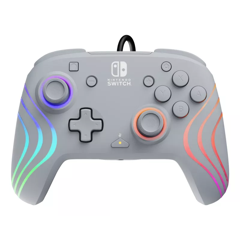 PDP Afterglow Wave Grey vadu spēļu kontrolieris Nintendo Switch, Nintendo Switch OLED