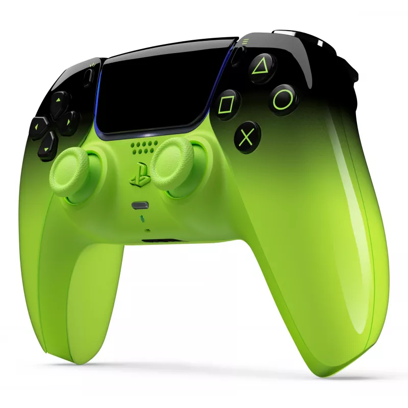 Spēļu kontrolieris Sony DualSense Green — Bluetooth/USB, USB-C, iebūvēts Li-Ion akumulators, PS5/PC/Mac/Android/iOS