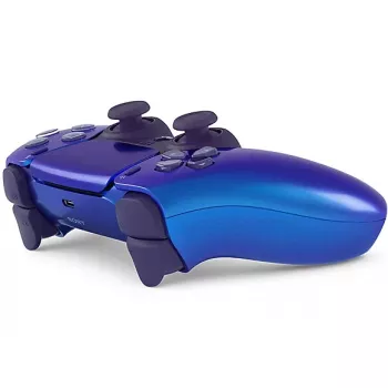 Gamepad Sony DualSense Chroma Indigo — bezvadu Bluetooth un vadu USB Type-C, PS5, iebūvēts Li-Ion akumulators