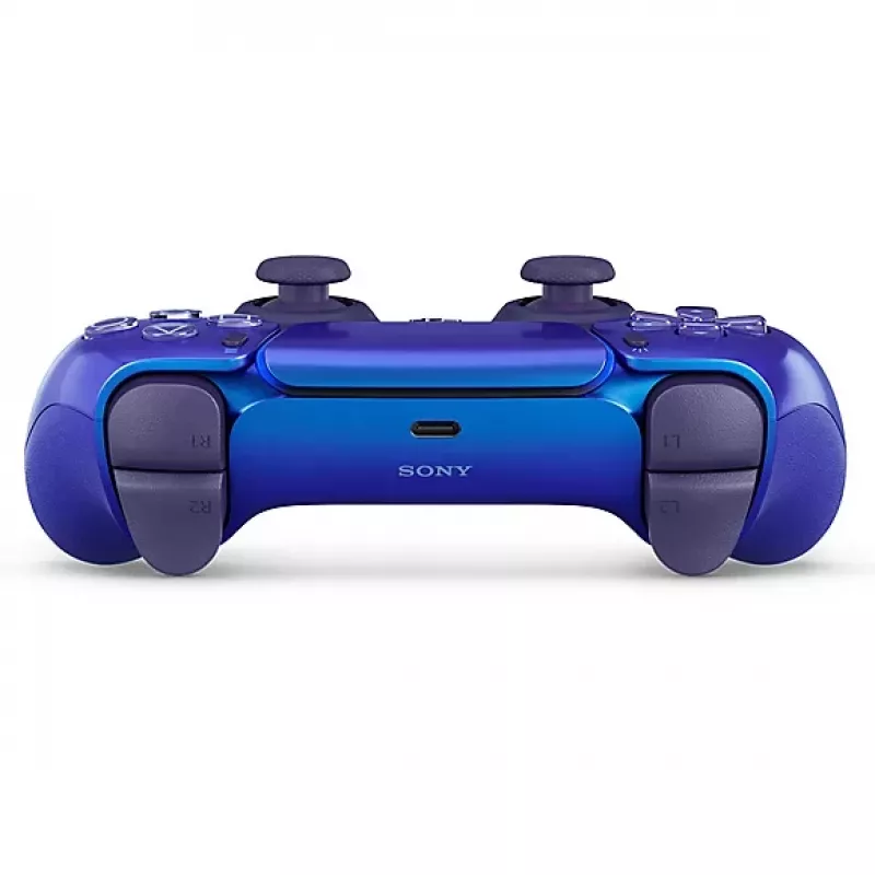 Gamepad Sony DualSense Chroma Indigo — bezvadu Bluetooth un vadu USB Type-C, PS5, iebūvēts Li-Ion akumulators
