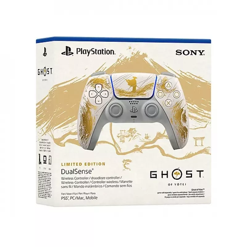 Sony DualSense bezvadu kontrolieris - Ghost of Yotei Gold Limited Edition