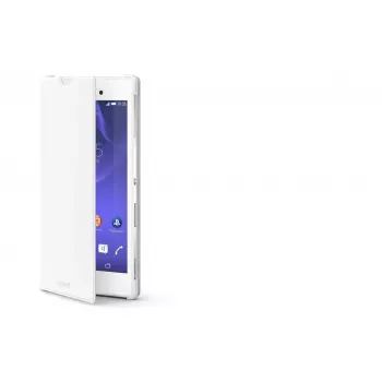 Folio Maciņš Sony 1280-1575 Mobilā telefona maciņš Balts