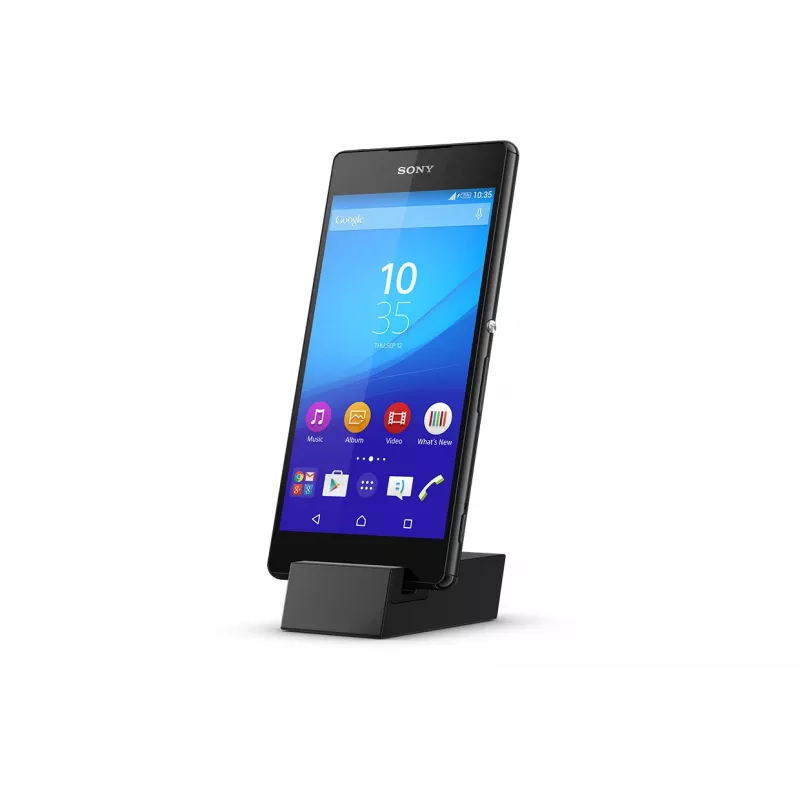 Sony DK52 mobilā tālruņa dokstacija viedtālrunim Melna