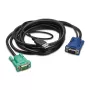 KVM kabelis APC AP5822, USB-A uz KVM, garums 3,66 m, melns