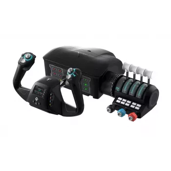 Turtle Beach VelocityOne Flight universālā lidojumu simulācijas vadības sistēma USB melna