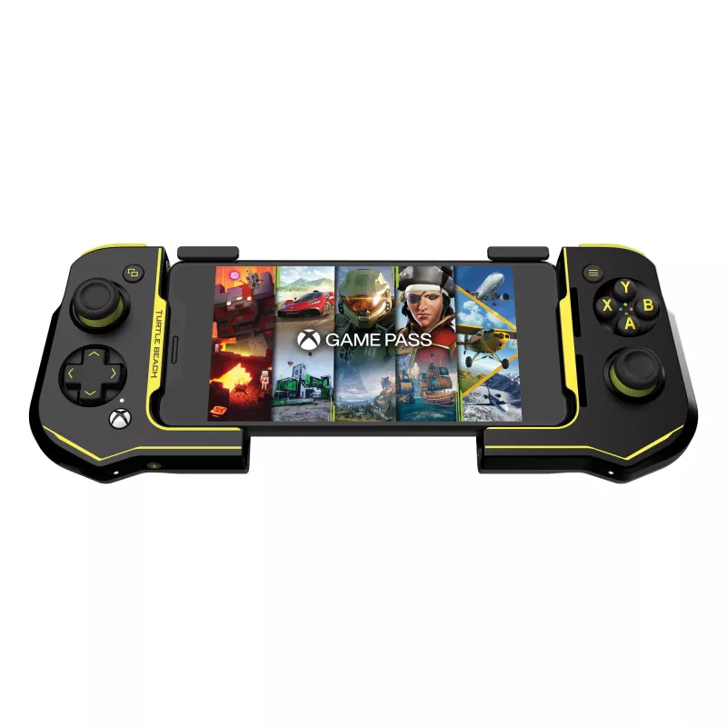 Spēļu pults Turtle Beach Atom Melna Dzeltena Bluetooth Android Bezvadu