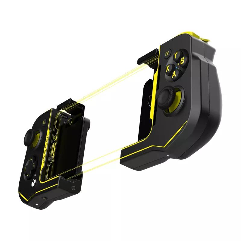 Spēļu pults Turtle Beach Atom Melna Dzeltena Bluetooth Android Bezvadu
