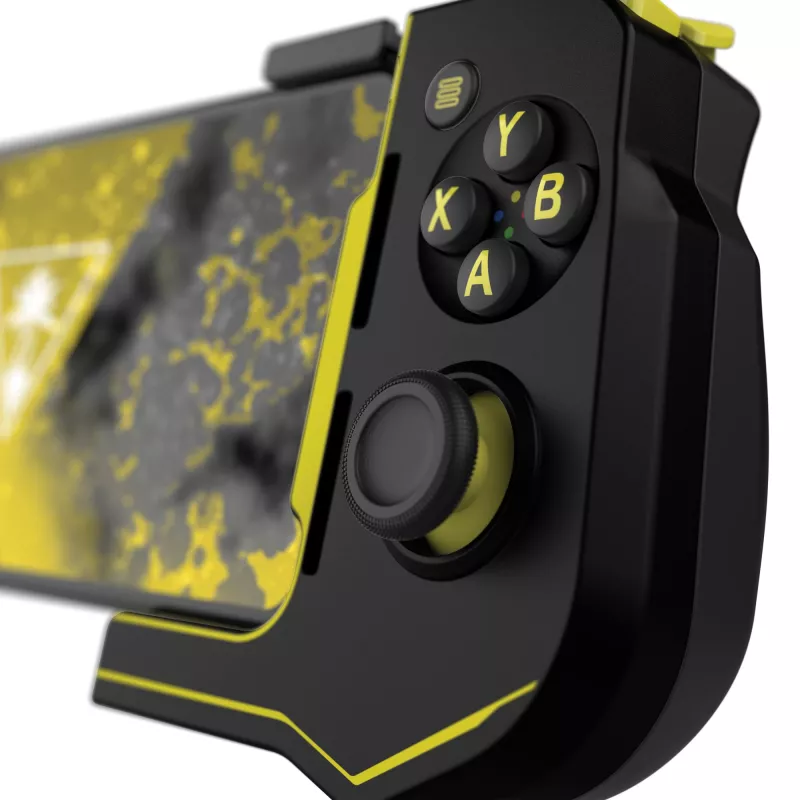 Spēļu pults Turtle Beach Atom Melna Dzeltena Bluetooth Android Bezvadu