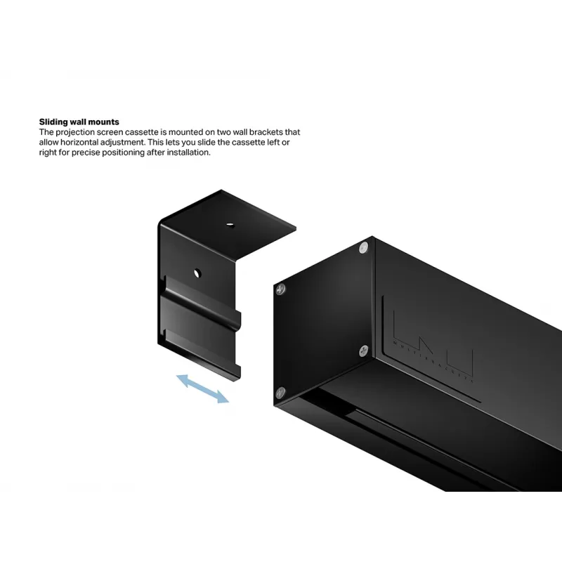Multibrackets M 16:9 Motorizēts Projektora Ekrāns 240x135, 108 collas Black Edition