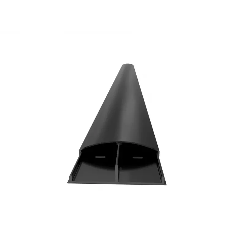 Multibrackets M kabeļu kanāls SS Melns 75mm P - 1600mm G
