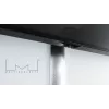 Multibrackets M kabeļu kanāls SS Melns 75mm P - 1600mm G