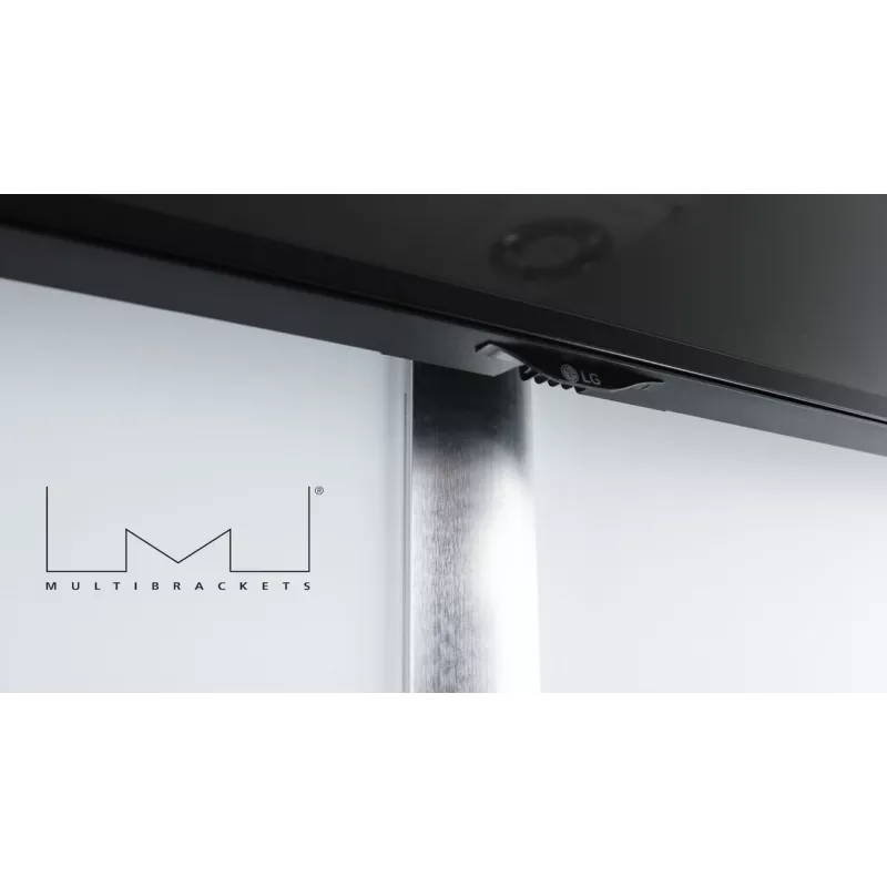 Multibrackets M kabeļu kanāls SS Melns 75mm P - 1600mm G