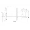 Swing Arm Mount MULTIBRACKETS M Universal 180° — 26–47 collu ekrāniem, VESA līdz 400x400, max 25 kg, melns