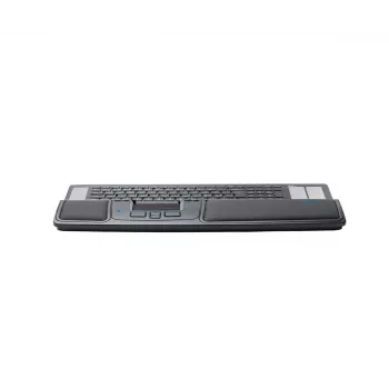 Mousetrapper Prime melna pele USB-A + Bluetooth