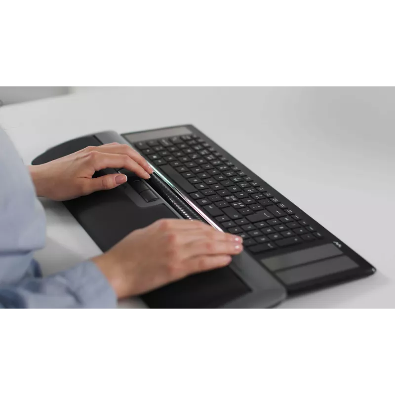 Mousetrapper Delta Grey Extended USB-A pele