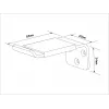 Multibrackets M Headset Holder Wall White - Galvas austiņu turētājs sienai balts