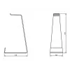 Austiņu statīvs Multibrackets M Headset Holder galda statīvs Sudrabs Alumīnijs