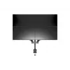 Monitora roka MULTIBRACKETS M VESA Gāzes Pacelšanas Rokas Quad Melns HD — skava/skrūve, 84 kg, VESA 75×75–100×100, 15 collas–32 collas, slīpums -45°–75°