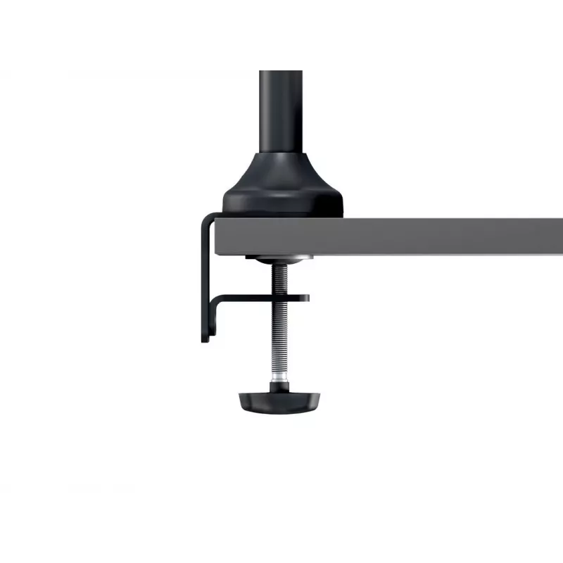 Monitora roka MULTIBRACKETS M VESA Gāzes Pacelšanas Rokas Quad Melns HD — skava/skrūve, 84 kg, VESA 75×75–100×100, 15 collas–32 collas, slīpums -45°–75°