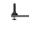 Monitora roka MULTIBRACKETS M VESA Gāzes Pacelšanas Rokas Quad Melns HD — skava/skrūve, 84 kg, VESA 75×75–100×100, 15 collas–32 collas, slīpums -45°–75°