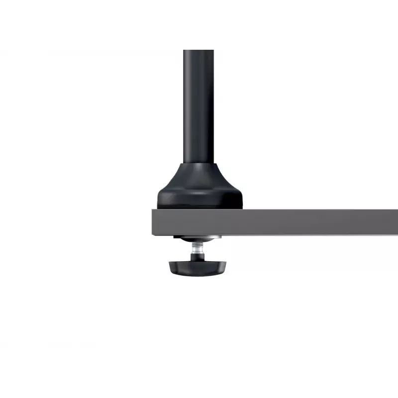 Monitora roka MULTIBRACKETS M VESA Gāzes Pacelšanas Rokas Quad Melns HD — skava/skrūve, 84 kg, VESA 75×75–100×100, 15 collas–32 collas, slīpums -45°–75°