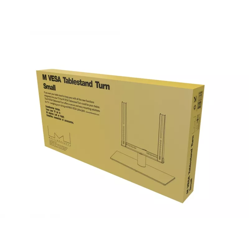 Multibrackets M VESA Galda Statīvs Pagriežams Mazais MAX 300x300 Melns