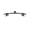 Multibrackets M Deskmount Basic Quad, Clamp/Skrūvējams, 32 kg, 38.1 cm (15 inch), 68.6 cm (27 inch), 100 x 100 mm, Melns