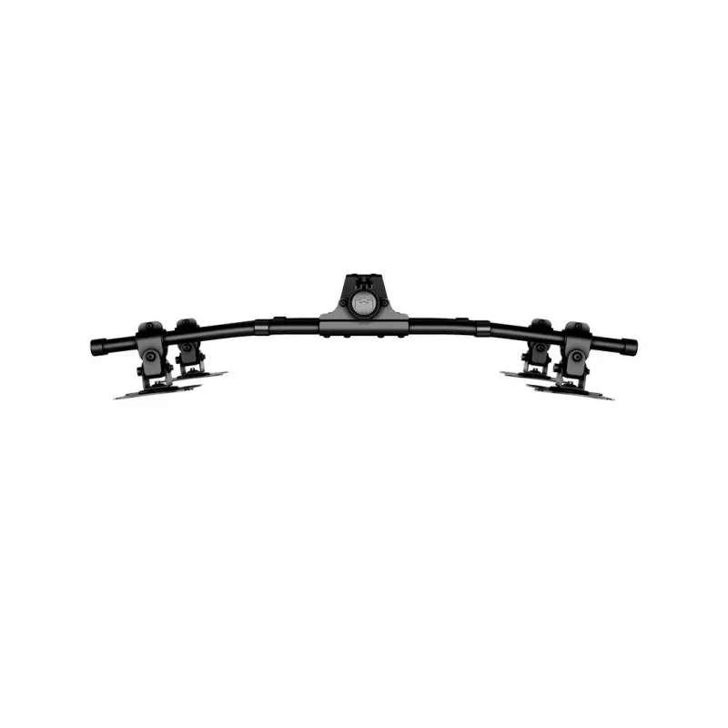 Multibrackets M Deskmount Basic Quad, Clamp/Skrūvējams, 32 kg, 38.1 cm (15 inch), 68.6 cm (27 inch), 100 x 100 mm, Melns