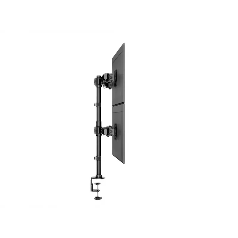 Multibrackets M Deskmount Basic Quad, Clamp/Skrūvējams, 32 kg, 38.1 cm (15 inch), 68.6 cm (27 inch), 100 x 100 mm, Melns