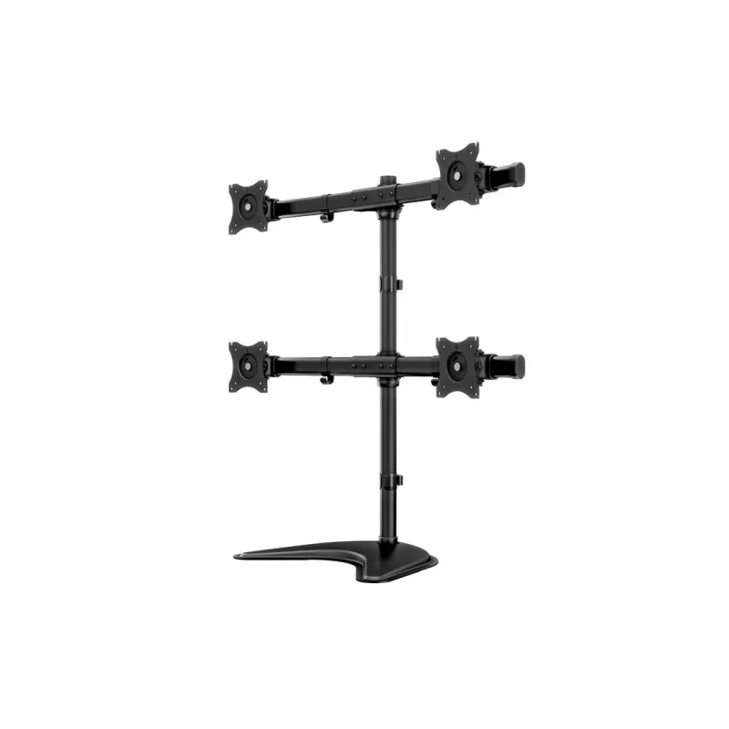 Multibrackets M Deskstand Basic Quad brīvstāvošs statīvs 4 monitoriem 15-27 collas 32 kg
