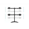 Multibrackets M Deskstand Basic Quad brīvstāvošs statīvs 4 monitoriem 15-27 collas 32 kg