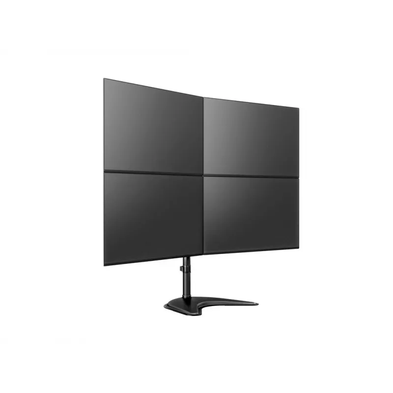 Multibrackets M Deskstand Basic Quad brīvstāvošs statīvs 4 monitoriem 15-27 collas 32 kg