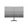 Multibrackets M Deskstand Basic Quad brīvstāvošs statīvs 4 monitoriem 15-27 collas 32 kg