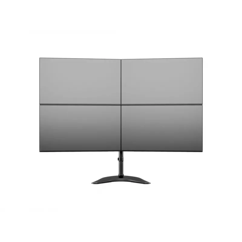 Multibrackets M Deskstand Basic Quad brīvstāvošs statīvs 4 monitoriem 15-27 collas 32 kg